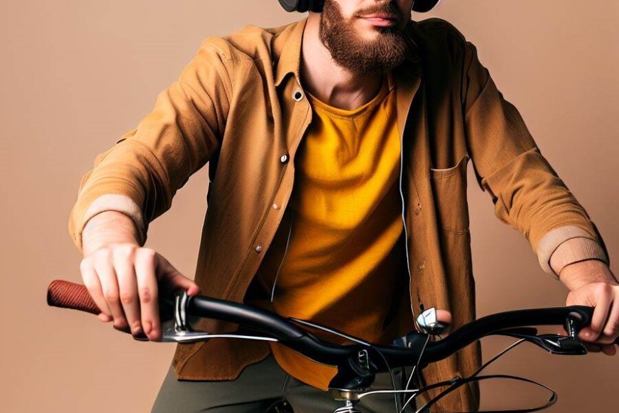 Czy można jeździć na rowerze w słuchawkach