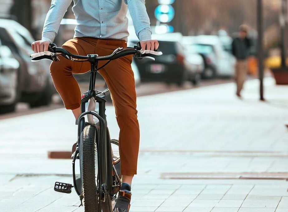 Czy można jeździć rowerem po chodniku?