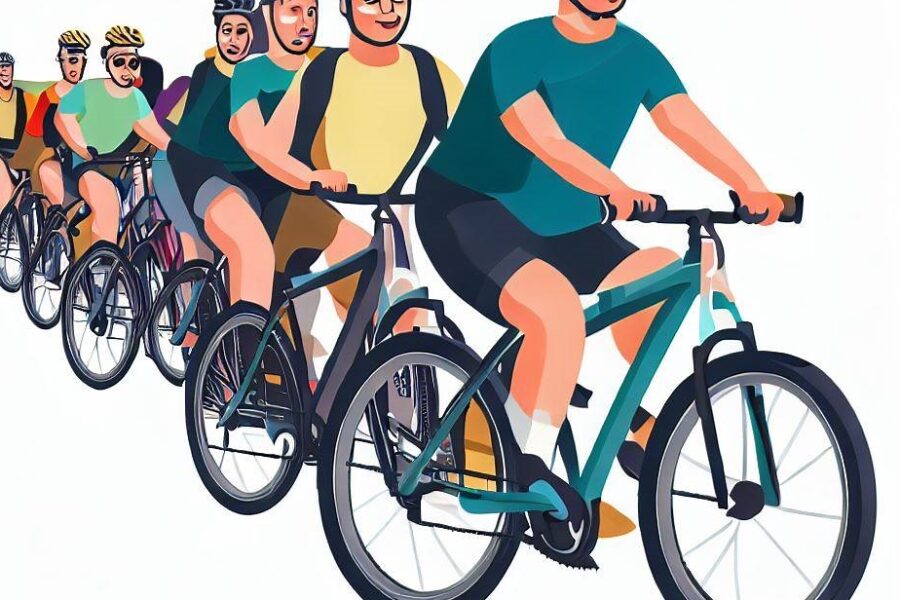 Ilu rowerzystów może jechać w zorganizowanej kolumnie rowerów